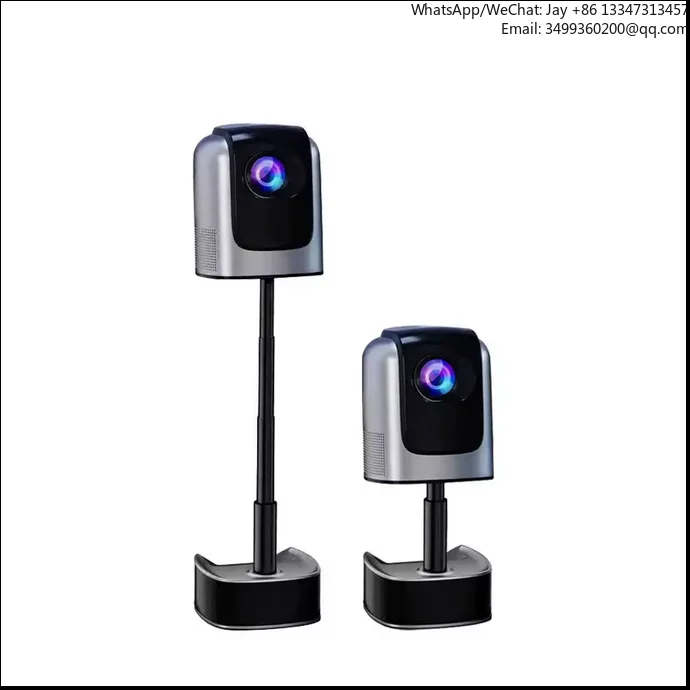 

Proyector TS-1 Video Projector Mini Smart Led Lamp Home Portable Lcd Mini Projectors 1080p Full HD Android Projector With Stand