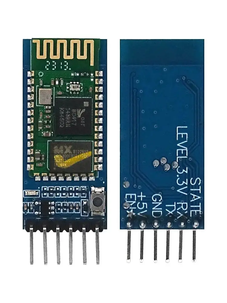 HC-05 HC-06 Master-Slave 6Pin/4Pin Anti-Reverse, zintegrowany moduł przesyłania szeregowego Bluetooth, bezprzewodowy port szeregowy dla Arduino — zdjęcie 2