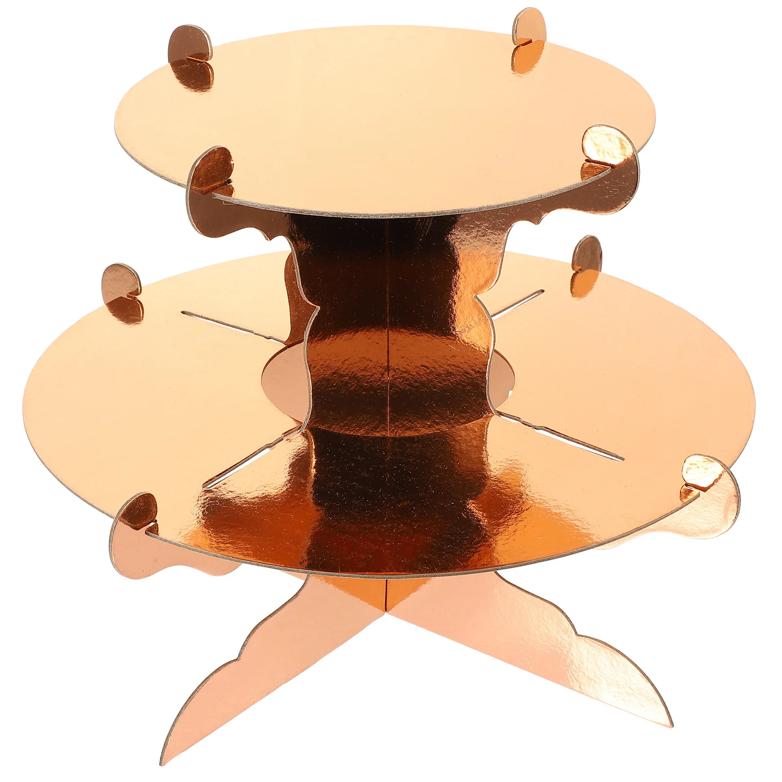 

2Pcs Tiered Cake Display Stand Multi Layer Cupcake Holders Stable Desktop Dessert Rack Wedding Party Accessories