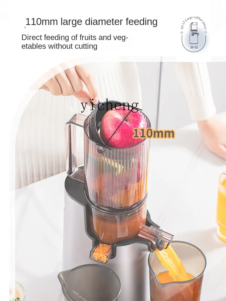 cc28 Juicer Automatic Slag Juice Separation New Household Small Large Diameter Fruit Juicer