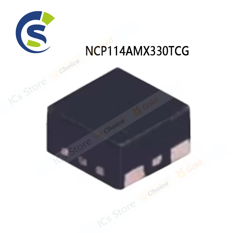 10PCS 100% New Chipset UDFN-4 BY NCP114AMX330TCG