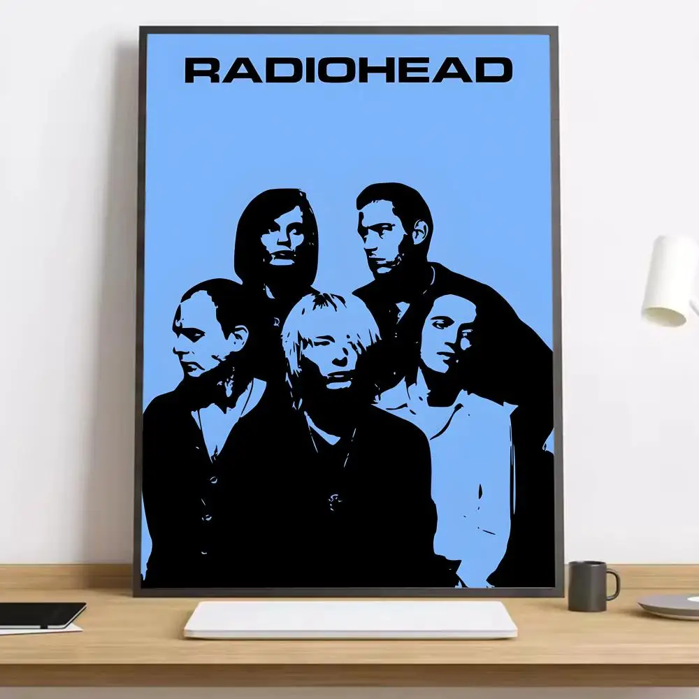R-Radiohead Band Rainbow Painting Calligraphy HD-Leinwandposter für Wohnzimmer, Schlafzimmer, Bar, ästhetische Dekoration – Detail 7
