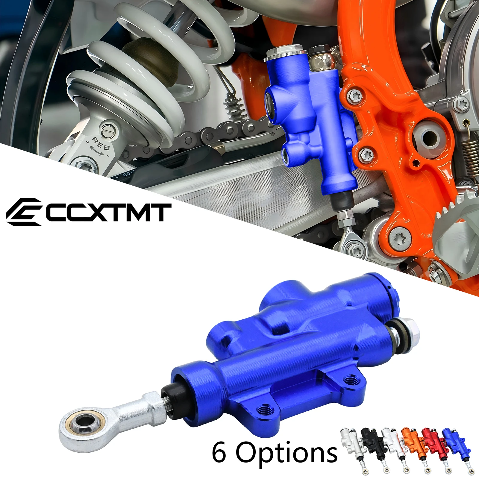 Motocyklowa pompa tylnego cylindra hamulcowego do KTM 125-530 XCW XCFW EXC EXCF SX SXF XC XCF TPI 2004-2023 do GasGas Husqvarna