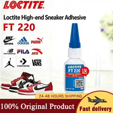LOCTITE FT 220 Waterproof Shoe Repair Adhesive Strong Factory Branded Sports Sneaker Glue for Sports Shoes