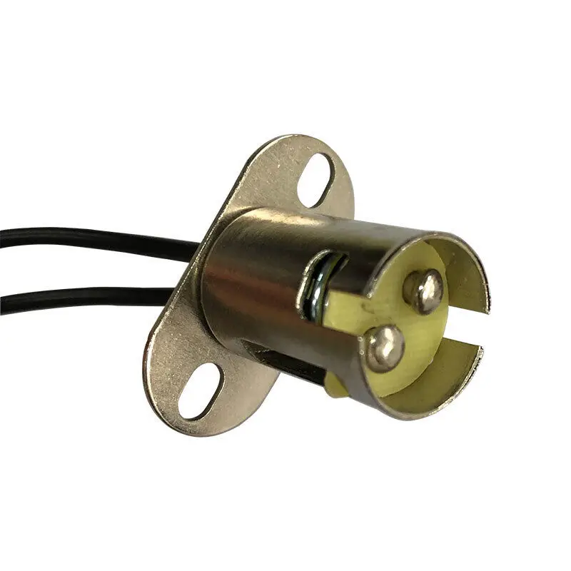 New Genuine 1157 BA15D LED Light Bulb Socket LED Bulb Holder Cable Wire Adapter Socket Converter For Car Turn Singal Lamp