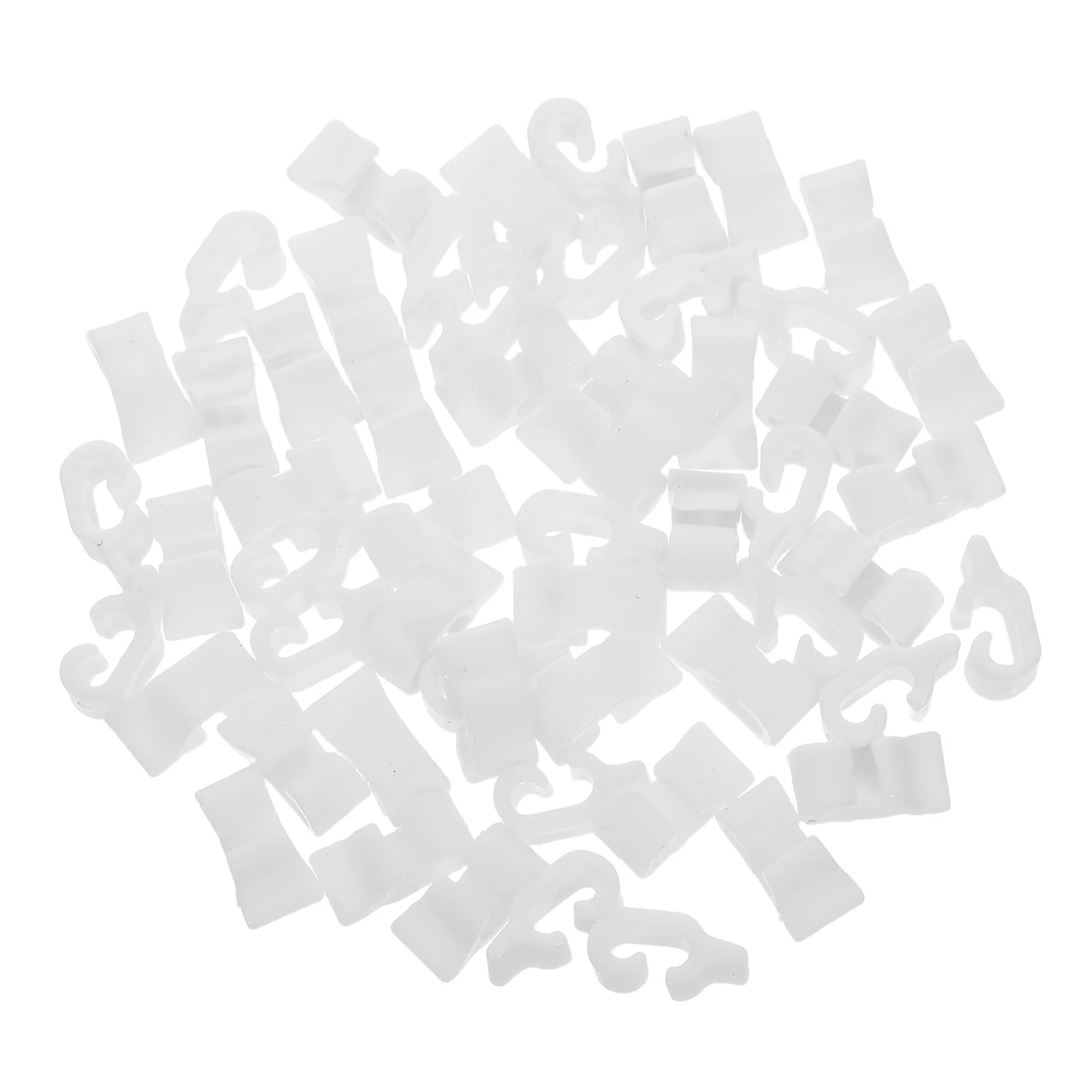 

100 Pcs Dog Kennel Bunny Cage Accessories Crate Latches Connector Pet Hooks Clamp