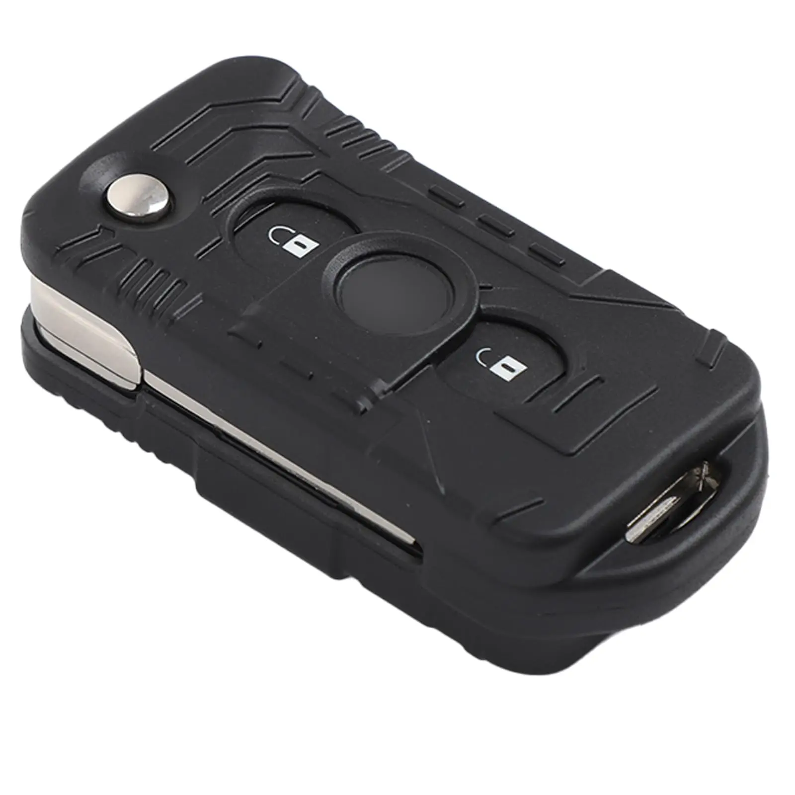 

Matte Black Key Fob Cover For Station Wagon Quartermaster 2020-2025 Remote Holder Skin Protector
