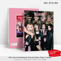 Kpop Black and Pink New Album 5-STAR Photo Album Portrait HD Photo Gallery Sticker Poster Bookmark Collection Card Fans Gifts