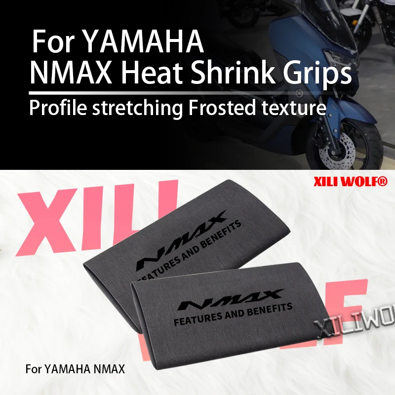 Motorcycle Handlebar Covers Universal Heat Shrink Grip Covers Anti-skid Rubber Grip Gloves for Yamaha Handlebar Covers NMAX