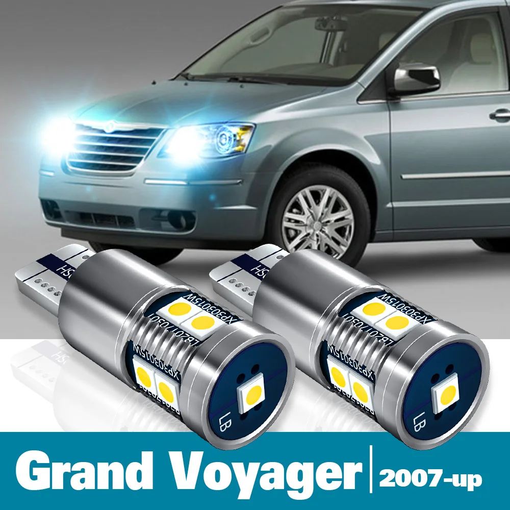 

2pcs LED Parking Light For Chrysler Grand Voyager Accessories 2007 2008 2009 Clearance Lamp