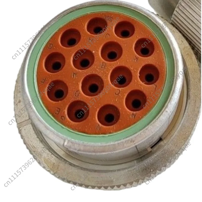 HD36-18-14SN Automotive Waterproof Plug 14 Hole Metal Round Female End Sheath