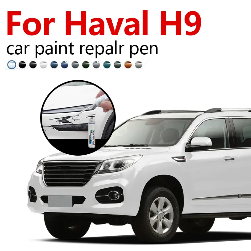 

Ручка для ремонта краски, средство для удаления царапин, автоаксессуары «сделай сам», черный, белый, зеленый, серый для GWM Haval H9 2014-2025 B590