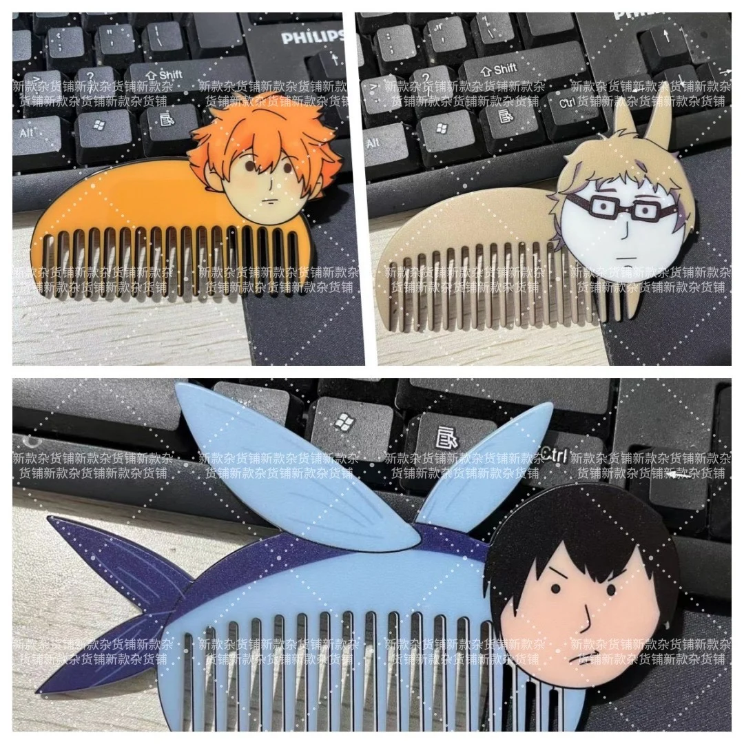 

Anime Haikyuu!! Kotaro Bokuto Tobio Kageyama Sugawara Koushi Oikawa Tooru Yu Nishinoya Shoyo Hinata Kozume Kenma Cosplay Comb