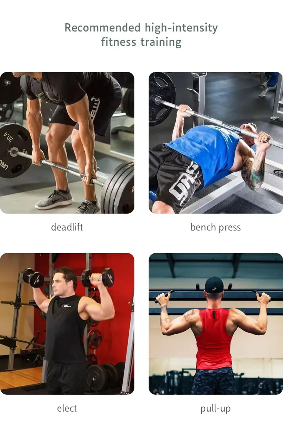 GTUBIKE Gewichtheben Ellenbogenbandage Unterstützung Kompression Ellenbogenschützer Armstulpen Schutz für Powerlifting Gym Kraft Fitness – Detail 8