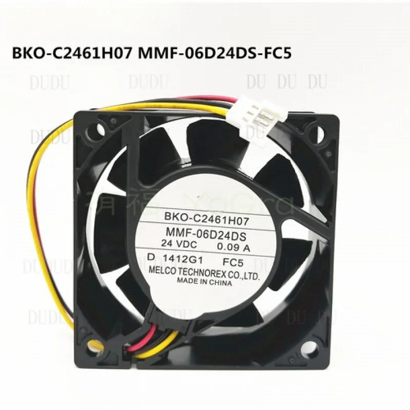 

D для Mitsubishi BKO-C2461H07 MMF-06D24DS-FC5 24 В 0,09 А 6025 инверторный вентилятор охлаждения