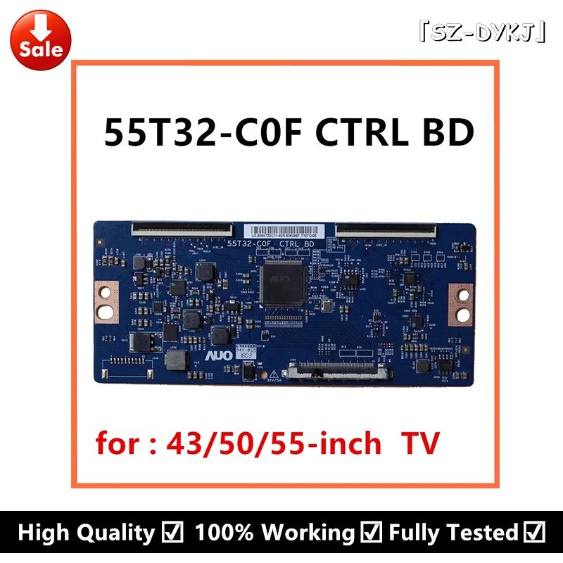 

55T32-C0F CTRL BD Professional Logic Board 43inch T-CON Logic Board 55T32 COF 50inch 55t32c0f Original 55t32 for 43 55inch