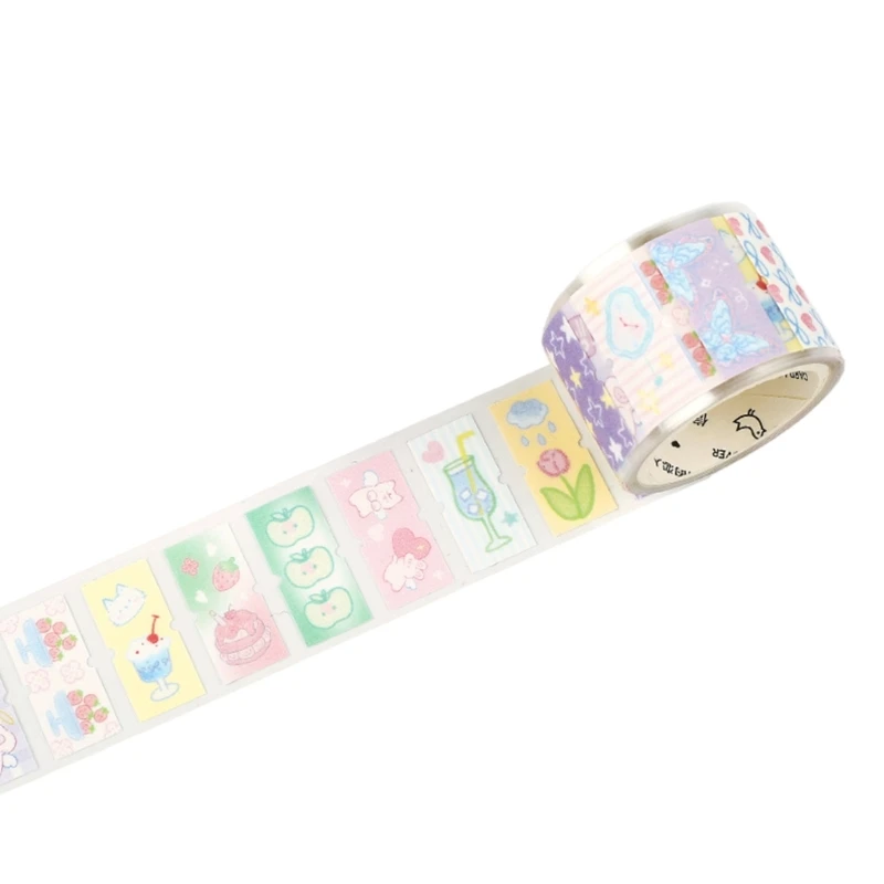 الشريط الزخرفي الشريط الزخرفي الشريط المتلألئ الشريط المسبق لفة ملصق الكرتون لفة لبطاقة غلاف دفتر دفتر دفتر دفتر