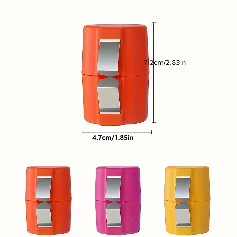 3pcs/1pc Stainless Steel Eggshell Separator - Quick Peel & Yolk Splitter, Durable Kitchen Baking Essential with Easy-Grip 썸네일 6