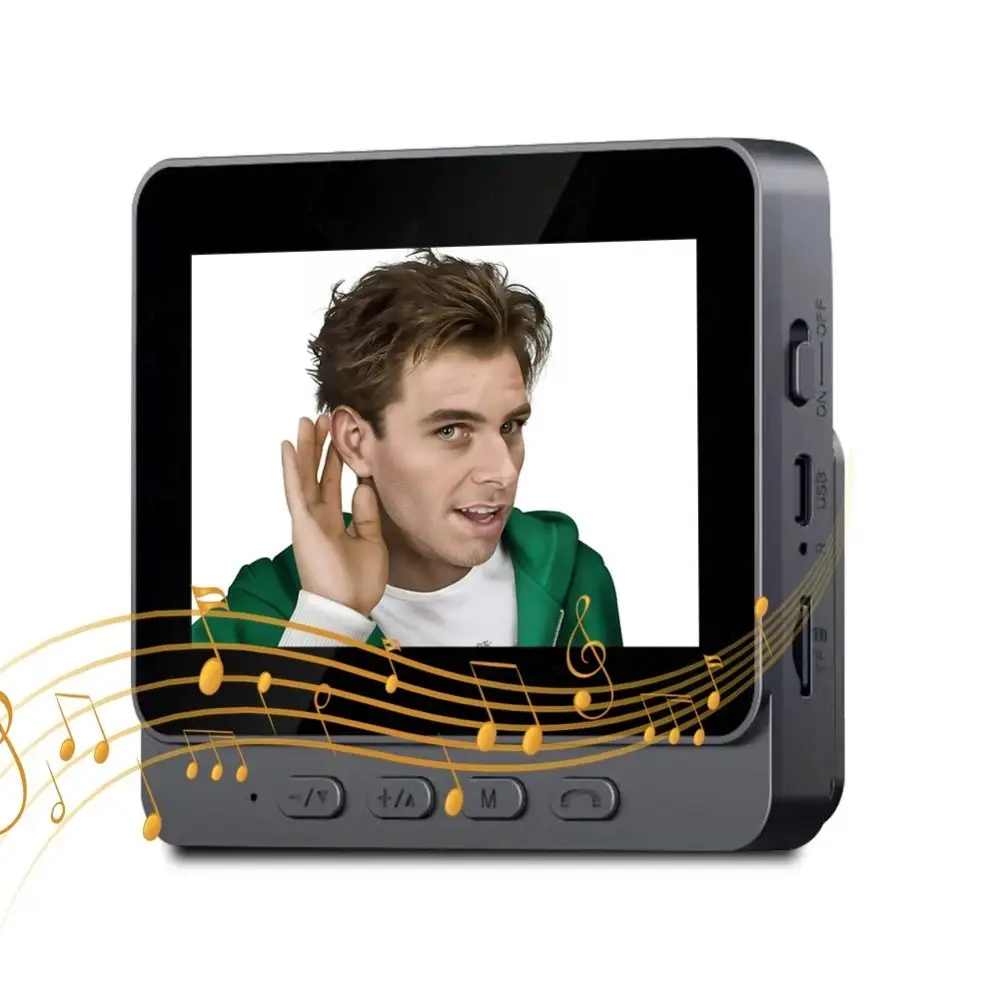 

4.3 Inches Digital Viewer Built-in Speaker Infrared Night Vision Video Intercom Picture Recording Microphone Door Camera