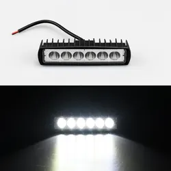 6 Led Offroad Car Work Light Spotlight Running Light 12v per Led Bar 12v Offroad Car Led Bar Led Explorers bicicletta Led Light