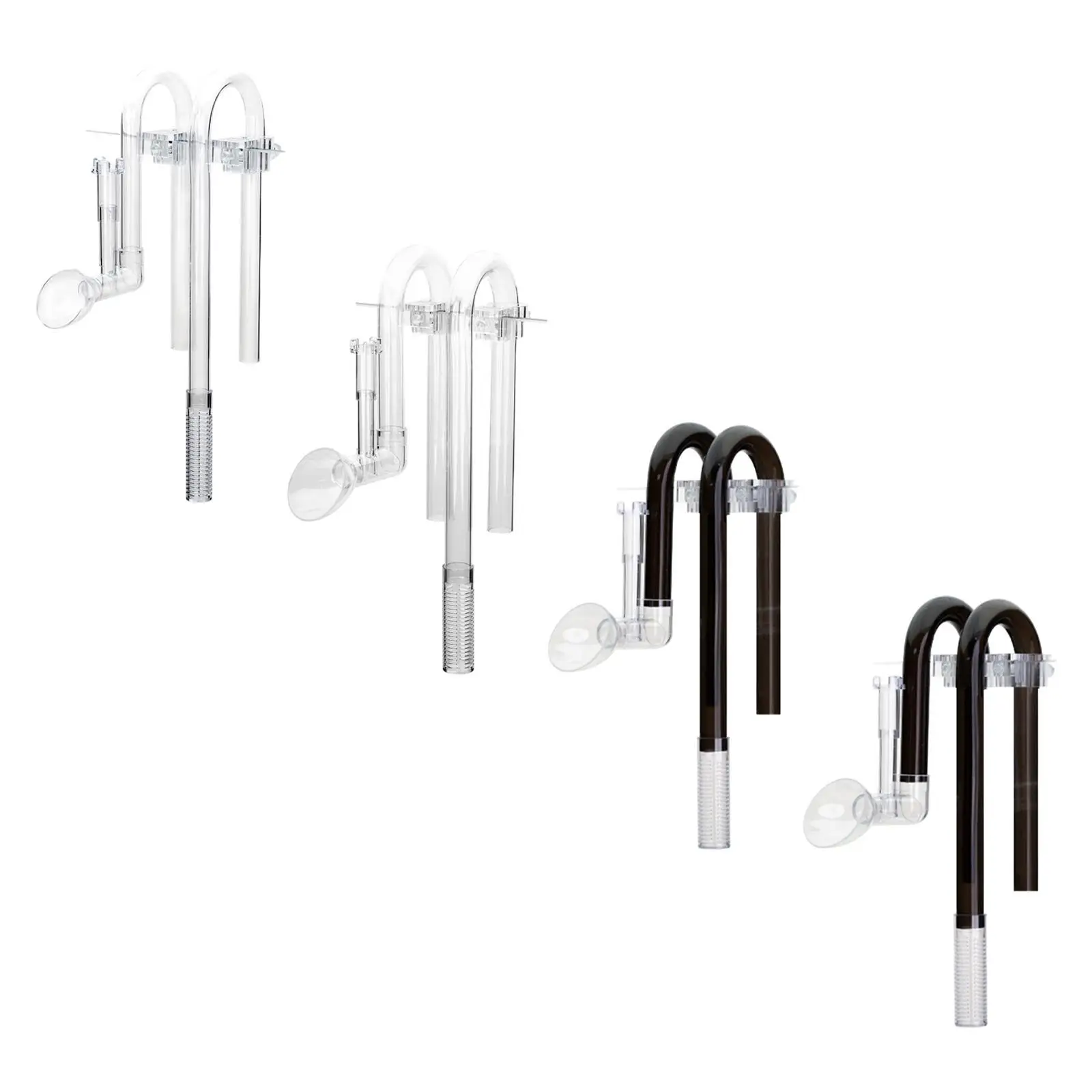 

Inflow Outflow Lily Pipe Easy to Clean Filter Accessories Remove Oil Stains for Aquarium Filtration System Aquarium Filter Tube