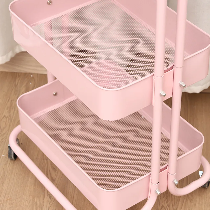 Wooden wig braiding frame Pink with pulley Wig storage rack Barber shop Curling tool Wig cover Storage rack