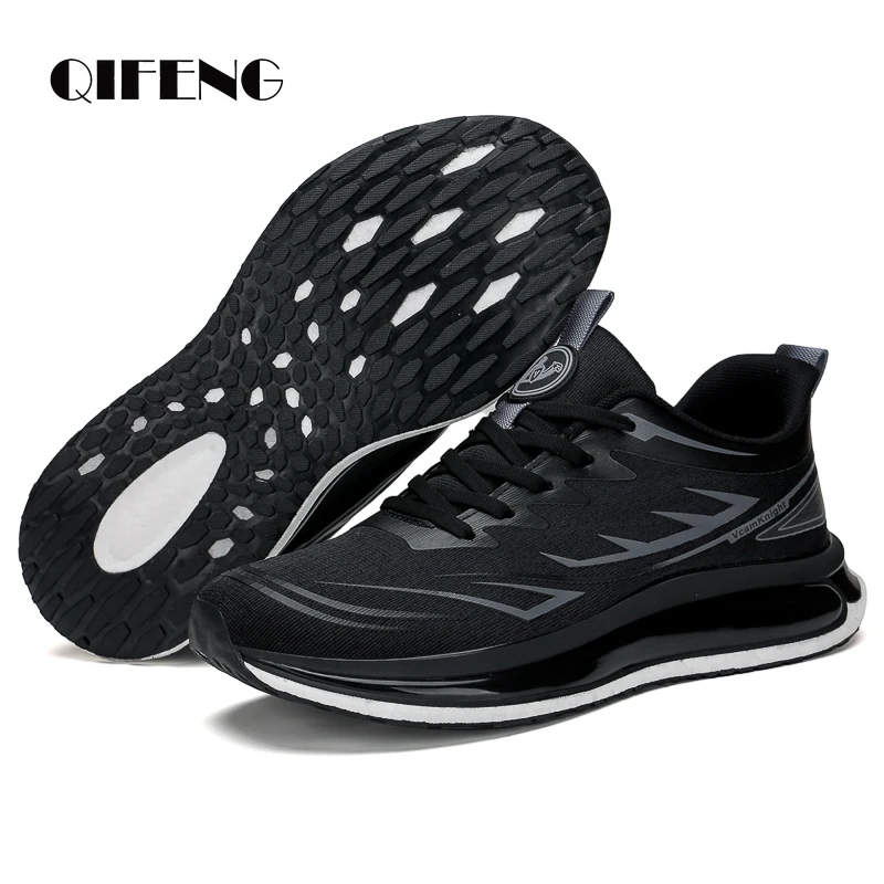 

Новые мужские дышащие повседневные кроссовки из сетки, летние легкие спортивные кроссовки, модные удобные кроссовки, нескользящие прогулочные кроссовки, черные, белые