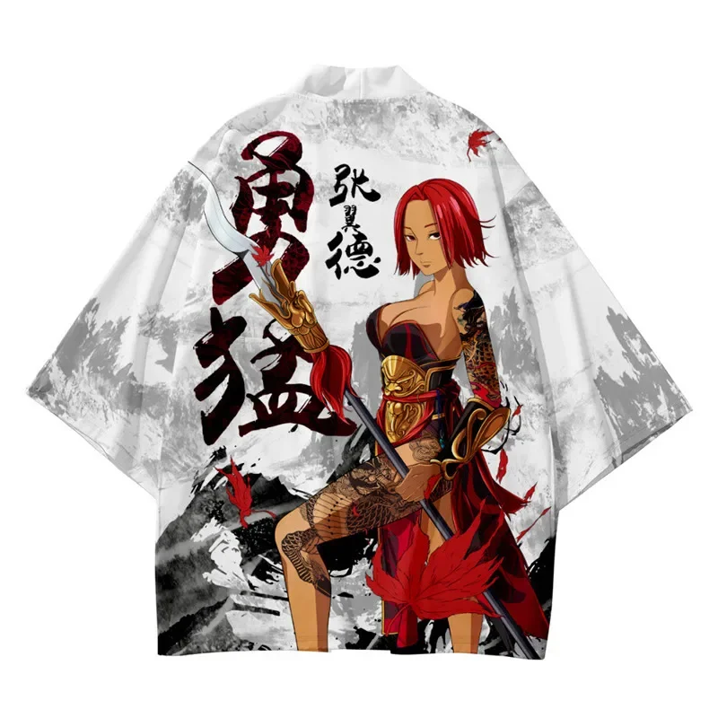 COS Paly-vestido de quimono tradicional japonês unissex, cardigã masculino Samurai Haori Beach Yukata, moda feminina, blusa de qualidade, novo