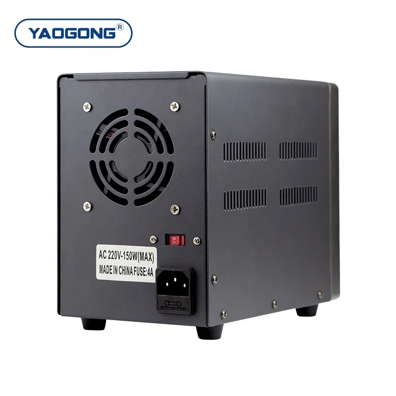 YAOGONG 3005D+ Adjustable Test Regulated Voltage Mobile Phone Repair Tool 30V 5A Switching DC Power Supply For Laboratory