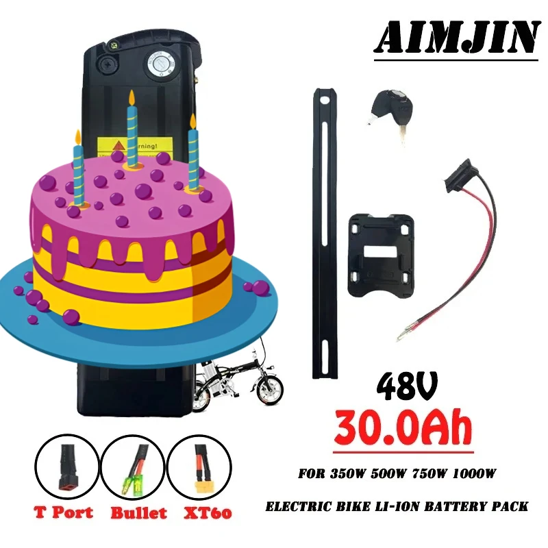 

new product NEW 48V 30AH Silver Fish Battery Lithium Lityum Pil Paketi