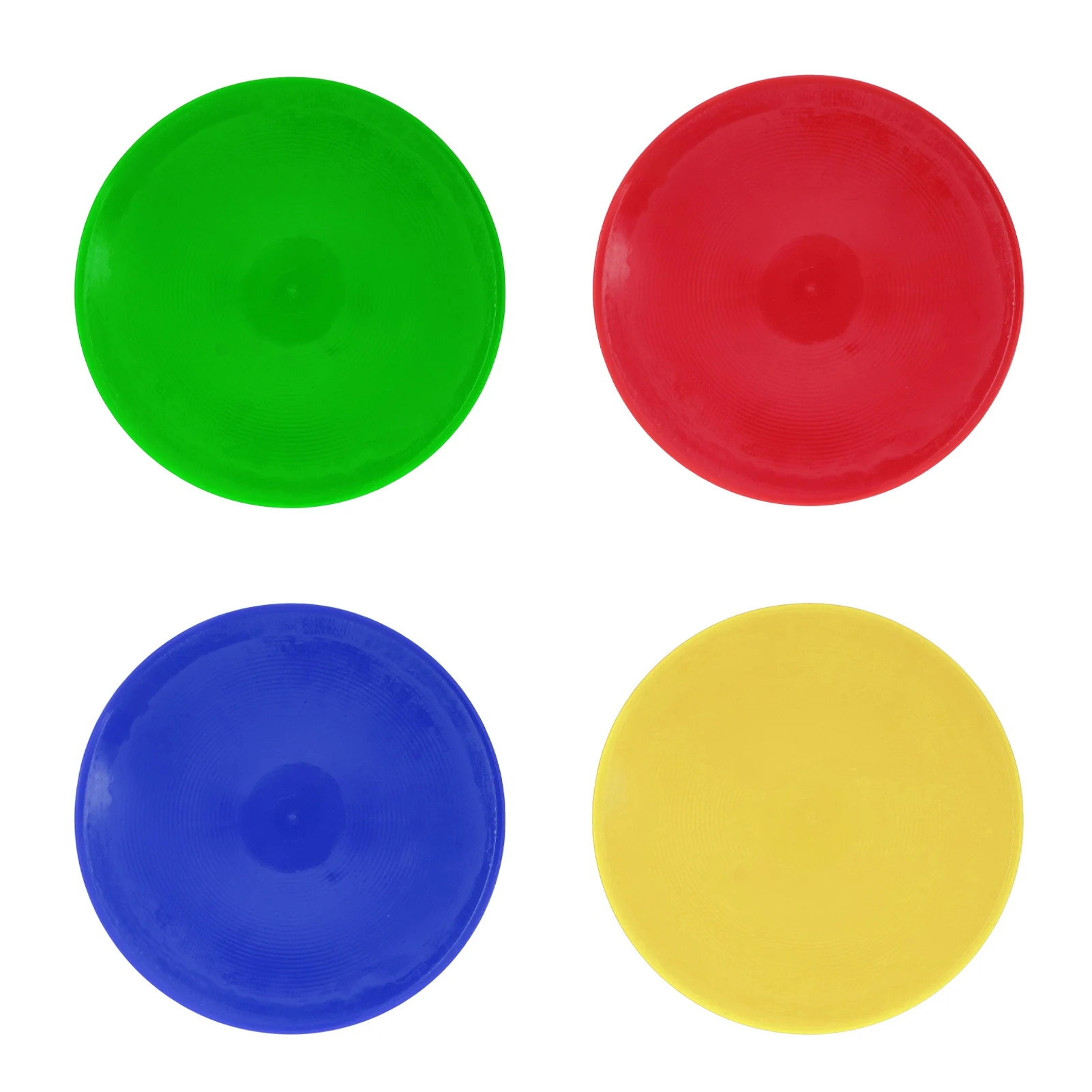 

Flat Field Cones Floor Spots Optimal Visibility Sports Floor Spots Marker Flexible Reusable High Toughness for Badminton