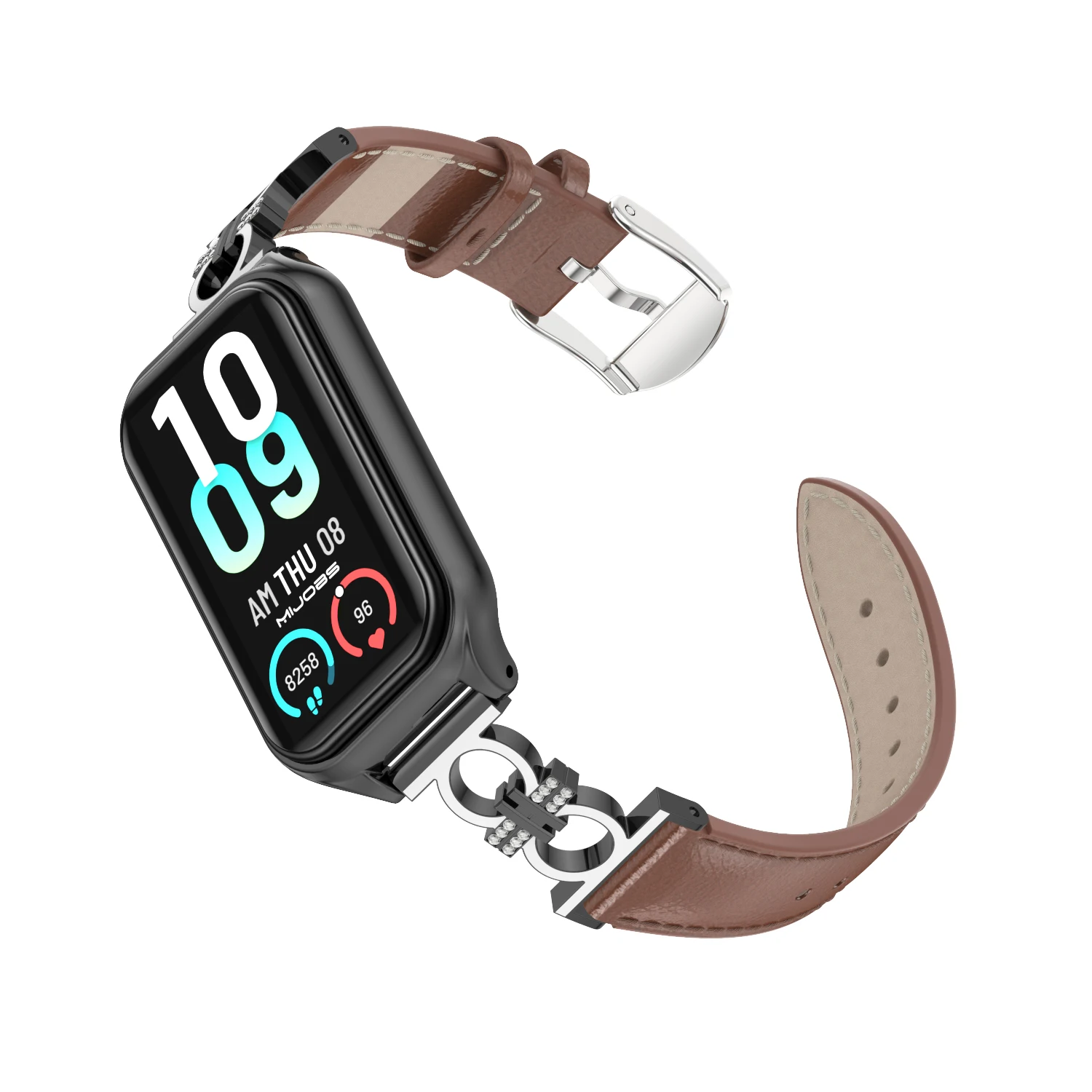 Strap for Amazfit Band 7 Watchband for Amazfit 7 Smart Watch Wristband for Amazfit Band 7 Bracelet Leather Replacement