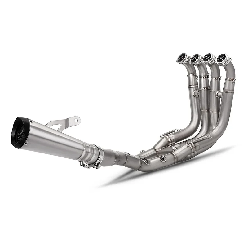 New Titanium Alloy Slip on 60MM Motorcycle Exhaust Manifold Header Pipe Connect for BMW S1000R S1000RR 2019-2025