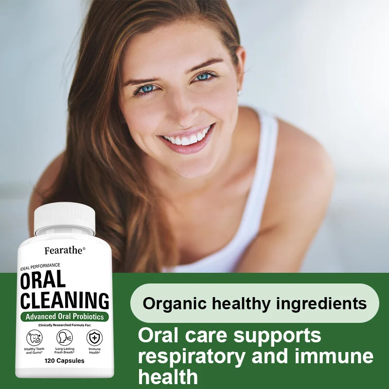 Probiotiques buccaux - Nettoyage buccal prévenir la carie dentaire pour une mauvaise haleine, soutient la santé des dents et des gencives, la santé immunitaire