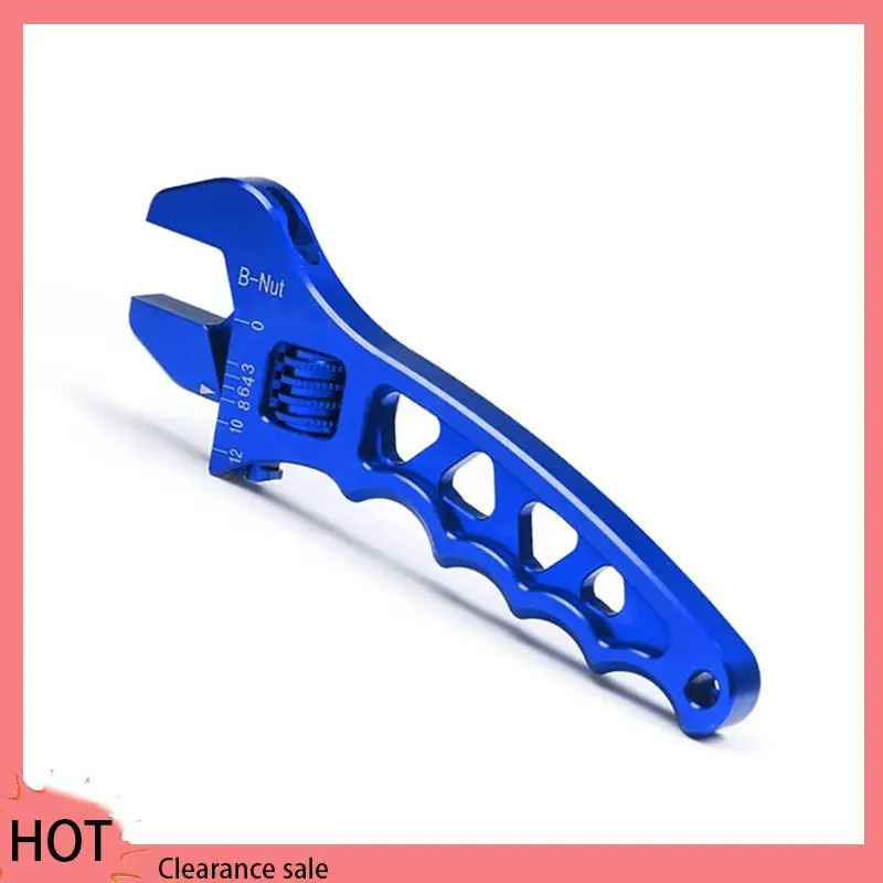 A88Z Kunci Pas Aloi Aluminium Dapat Disesuaikan Alat Perakitan AN3-AN12 Kunci Pas V-yang Dapat Disesuaikan Biru Tahan Lama
