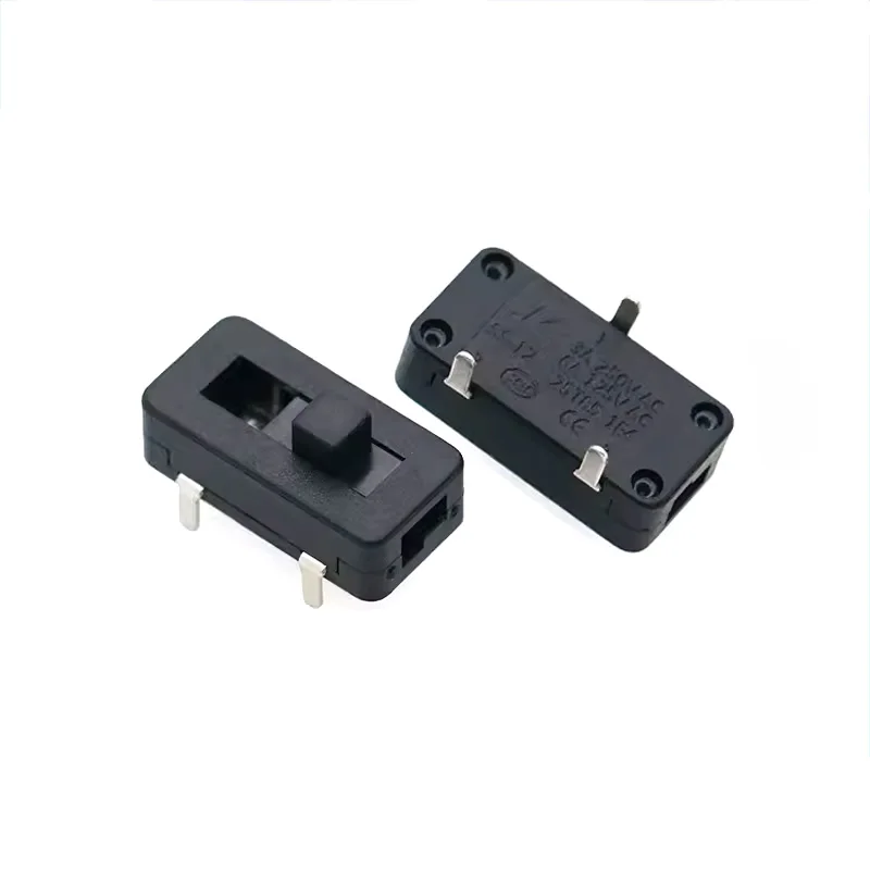 SS-12J02 Three-pin second speed Straightener Curling iron switch Three-pin Curling iron sliding accessory Toggle switch G2.7mm