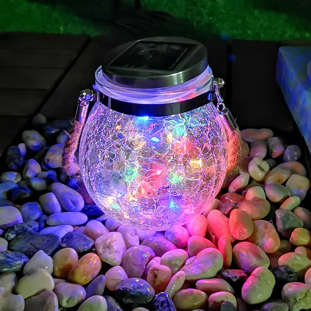 

2Pcs Solar Gazing Ball Covers Crack Replacement Parts Lantern Tops Energy Saving Festival Lighting Accessories