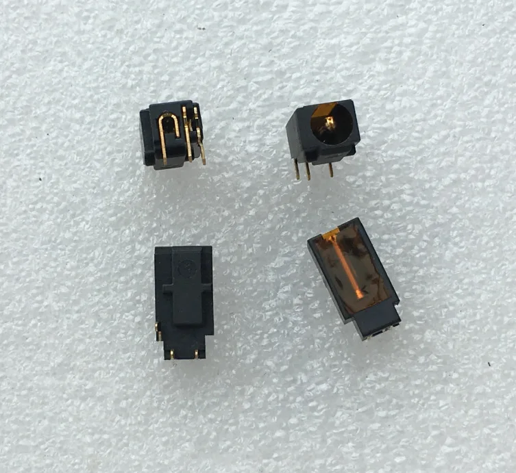 

For DC power socket 3P sinking plate type, height 2.2MM charging interface, three-pin direct plug-in power socket