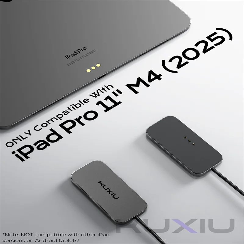 KUXIU M30 磁気ワイヤレス充電器 iPad Pro/Air対応、18W急速充電、5.56