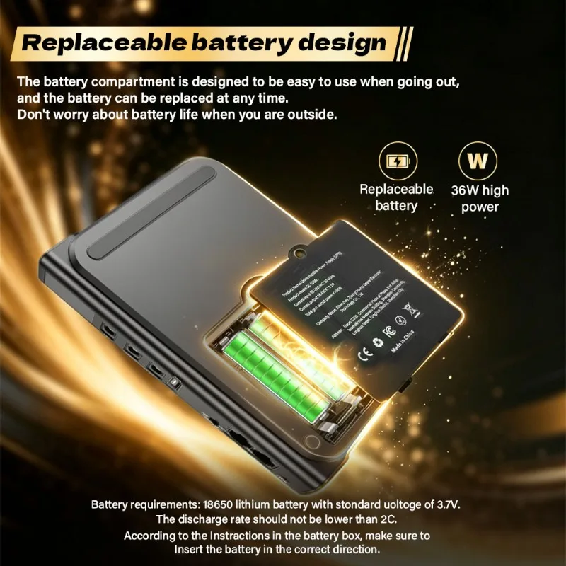 NEW 36W DC UPS Backup Power Supply For Router Cellphone Modem 5V/9V/12V/24V Output NO Battery EU/US Plug Uninterrupted Switching