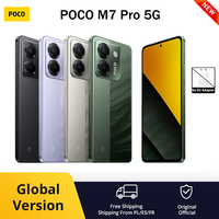 POCO M7 Pro 5G Global Version Dimension 7025Ultra 120Hz FHD + AMOLED Eye Care 50MP OIS NFC No Adapter Camera