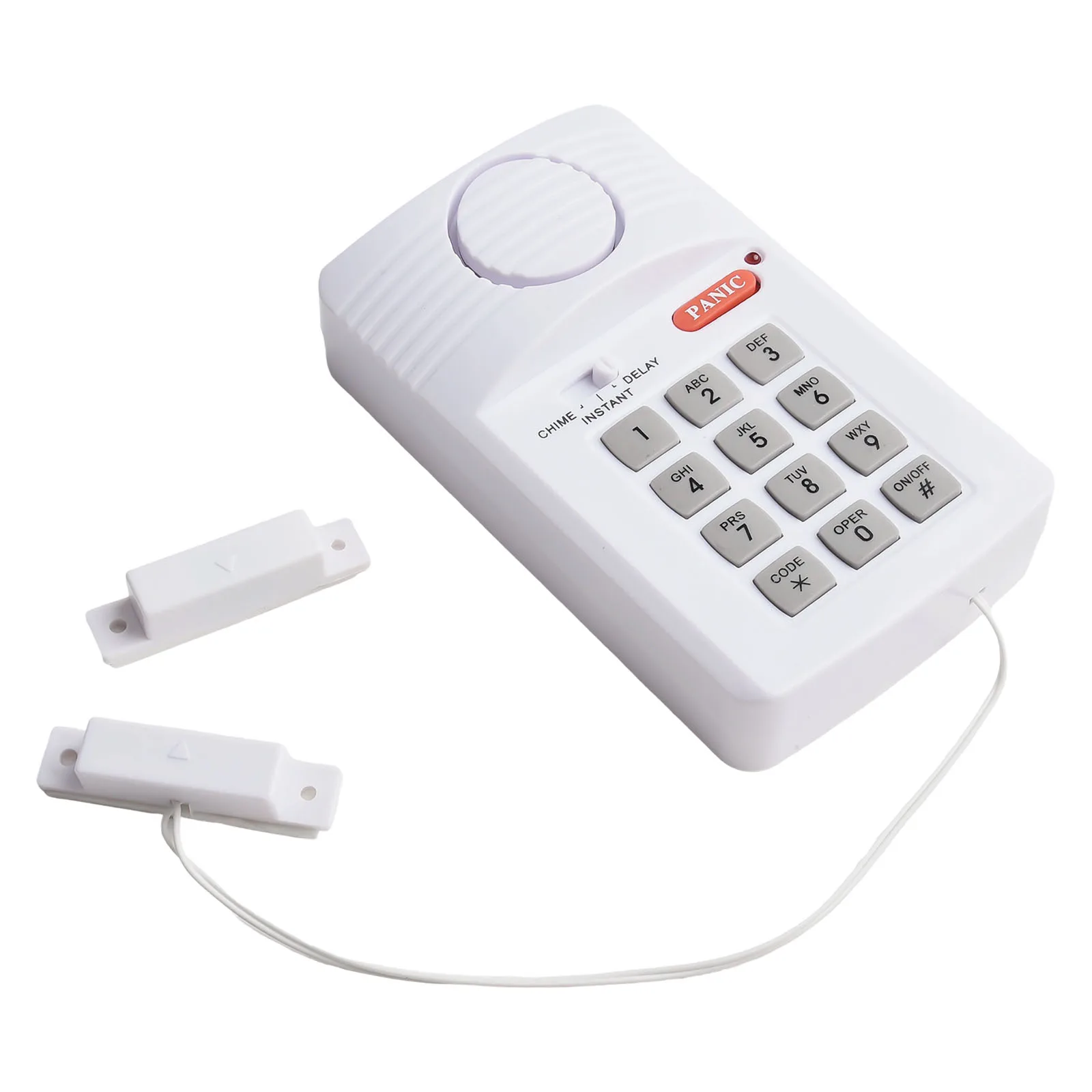 Battery Backup Alarm Home Security Alarm Garage Security Home Security Magnetic Strip Sensor Quick Setup And Disarming