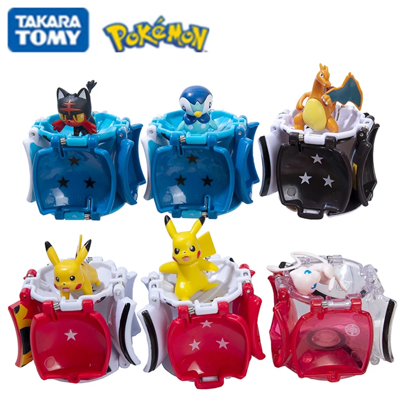 

TOMY Pokemon Ball Pokeball Anime Figures Pikachu Mewtwo Charmander Kids Gifts Birthday 23Style New Pokémon Toys Action Model