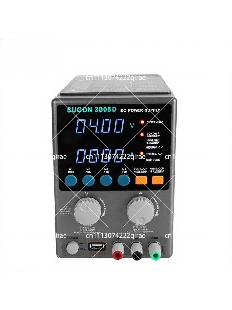 3005 Adjustable DC Power Supply 30V 5A for Mobile Phone Repair, Variable AC Output Voltage