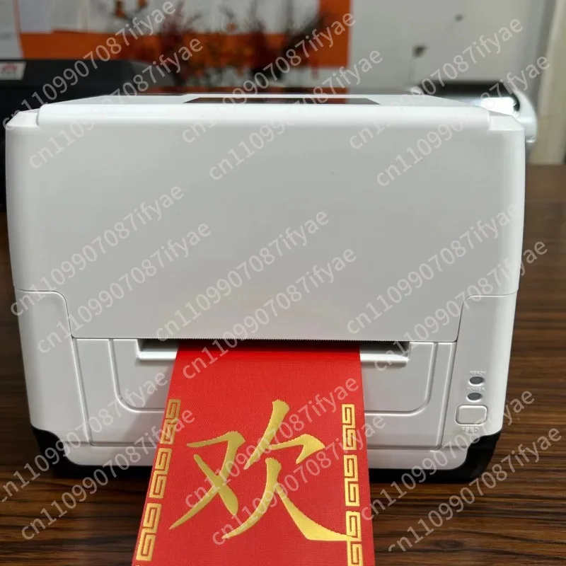 With USB Connection 300DPI Thermal Transfer Color Ribbon Printer
