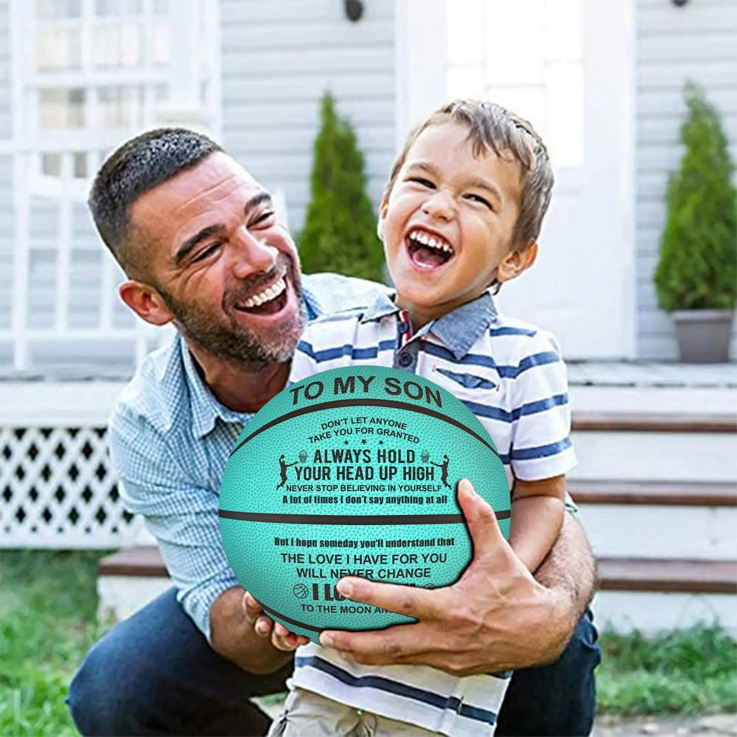 Basquete gravado personalizado para presentes, Basquete interno e exterior, Natal e presentes de aniversário, novo, tamanho 7