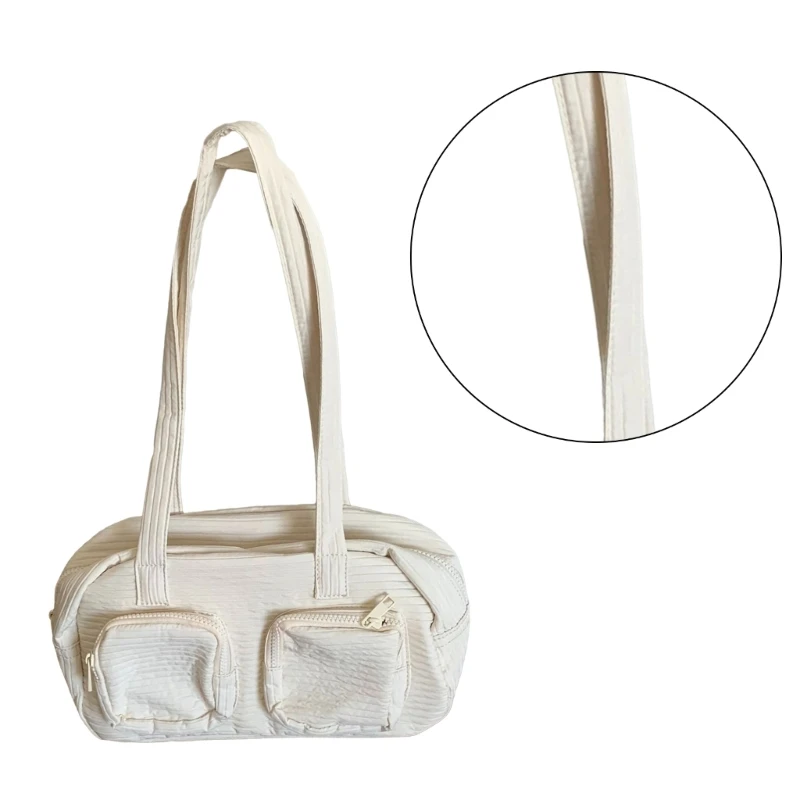 Versatile Korean Vintage Shoulder Bag Women's Trendy Handbag Y2k Streetwear 066F