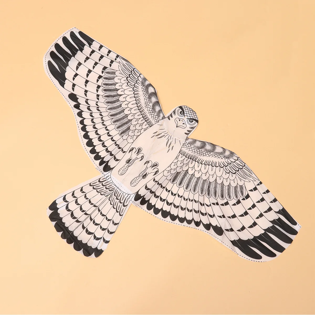 2개 DIY 핸드 페인팅 야외 비행 놀이 그래피티 연, 아이들 운동 및 몸 이완용 DIY 그래피티 연