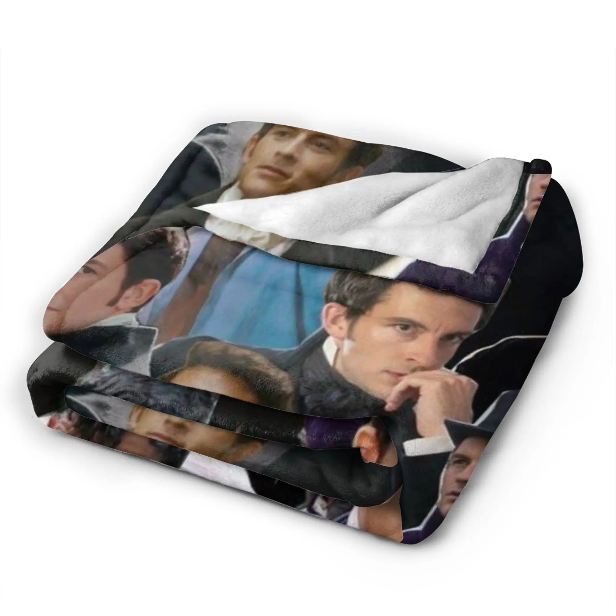 بطانية جوناثان بيلي فييرو من الصوف مريحة وخفيفة الوزن ورفيعة لقطعة سجادة غرفة النوم