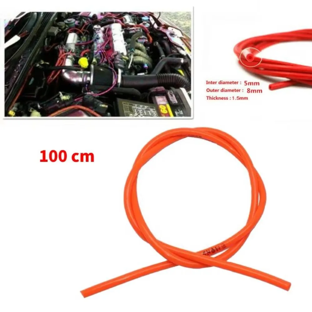 1M Motorcycle Fuel Filter Motorcycle Parts High Temperature Resistant Petrol Pipe Universal Motorbike Dirt Hose Motorcycle